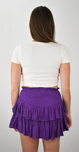 Load image into Gallery viewer, You’re a Flirt Drop Waist Smocked Skirt