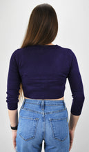 Load image into Gallery viewer, You Know It Long Sleeve V- Neck Crop Cardigan