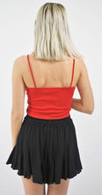 Load image into Gallery viewer, More Than That Ruched Front Tie Crop Tee