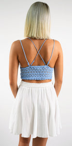 Lace Spaghetti Strap Bralette