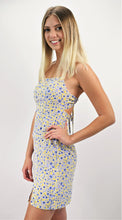 Load image into Gallery viewer, Periwinkle Blast Open Back Shift Dress