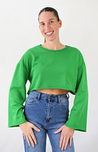 Load image into Gallery viewer, Green Machine Bell Sleeve Sweatshirt