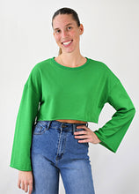 Load image into Gallery viewer, Green Machine Bell Sleeve Sweatshirt