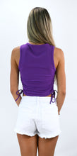 Load image into Gallery viewer, A Good Basic Side Ruched Tank Top