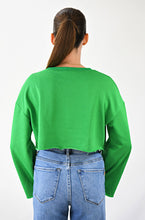 Load image into Gallery viewer, Green Machine Bell Sleeve Sweatshirt