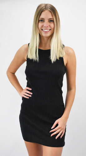 Thought Pattern Bodycon Tee Dress