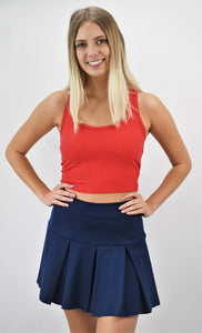 Stand Up and Cheer Pleated Skirt