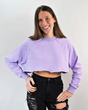 Load image into Gallery viewer, Free to Be Crop Sweatshirt