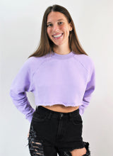 Load image into Gallery viewer, Free to Be Crop Sweatshirt