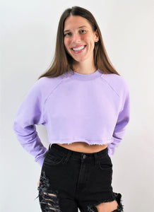 Free to Be Crop Sweatshirt