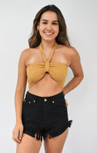 Load image into Gallery viewer, Tie It Up Smocked Bandeau