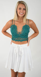 Lace Spaghetti Strap Bralette