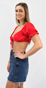 Red Dynamite Crop Top