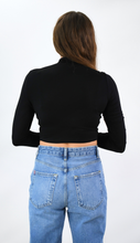 Load image into Gallery viewer, Basically Yours Long Sleeve Crop Turtleneck