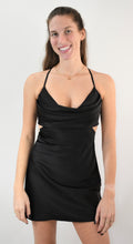 Load image into Gallery viewer, Party Favor Cowl Neck Open Bodice Dress