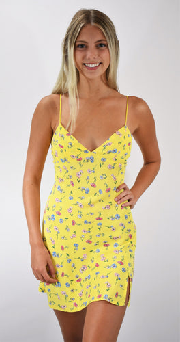 Sunshine on My Mind Floral Shift Dress