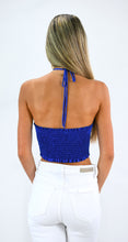 Load image into Gallery viewer, Wild One Halter Crop Top