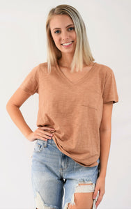 V-Neck Boyfriend Tee