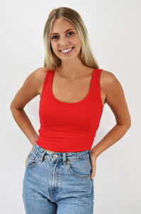 To the Core Sleeveless Crop Top