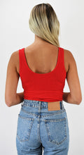 Load image into Gallery viewer, To the Core Sleeveless Crop Top