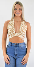 Load image into Gallery viewer, Change Your Spots Halter Crop Top