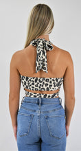 Load image into Gallery viewer, Change Your Spots Halter Crop Top