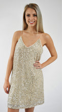 Load image into Gallery viewer, Love a Party Sequin Slip Dress