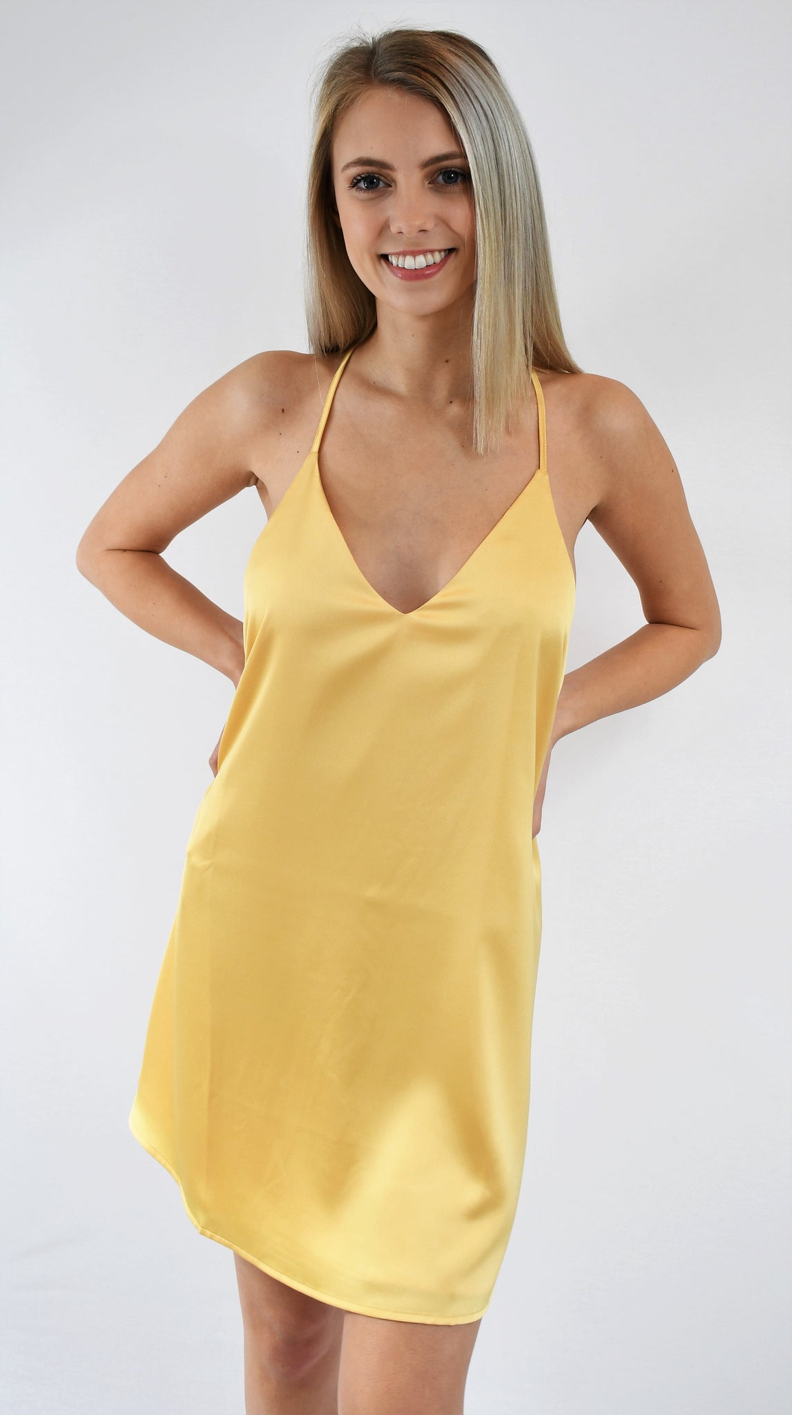 Silk 2024 trapeze dress