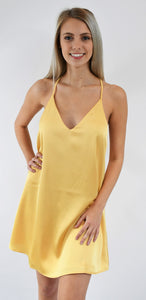 Soft as Butter Silk Trapeze Dress