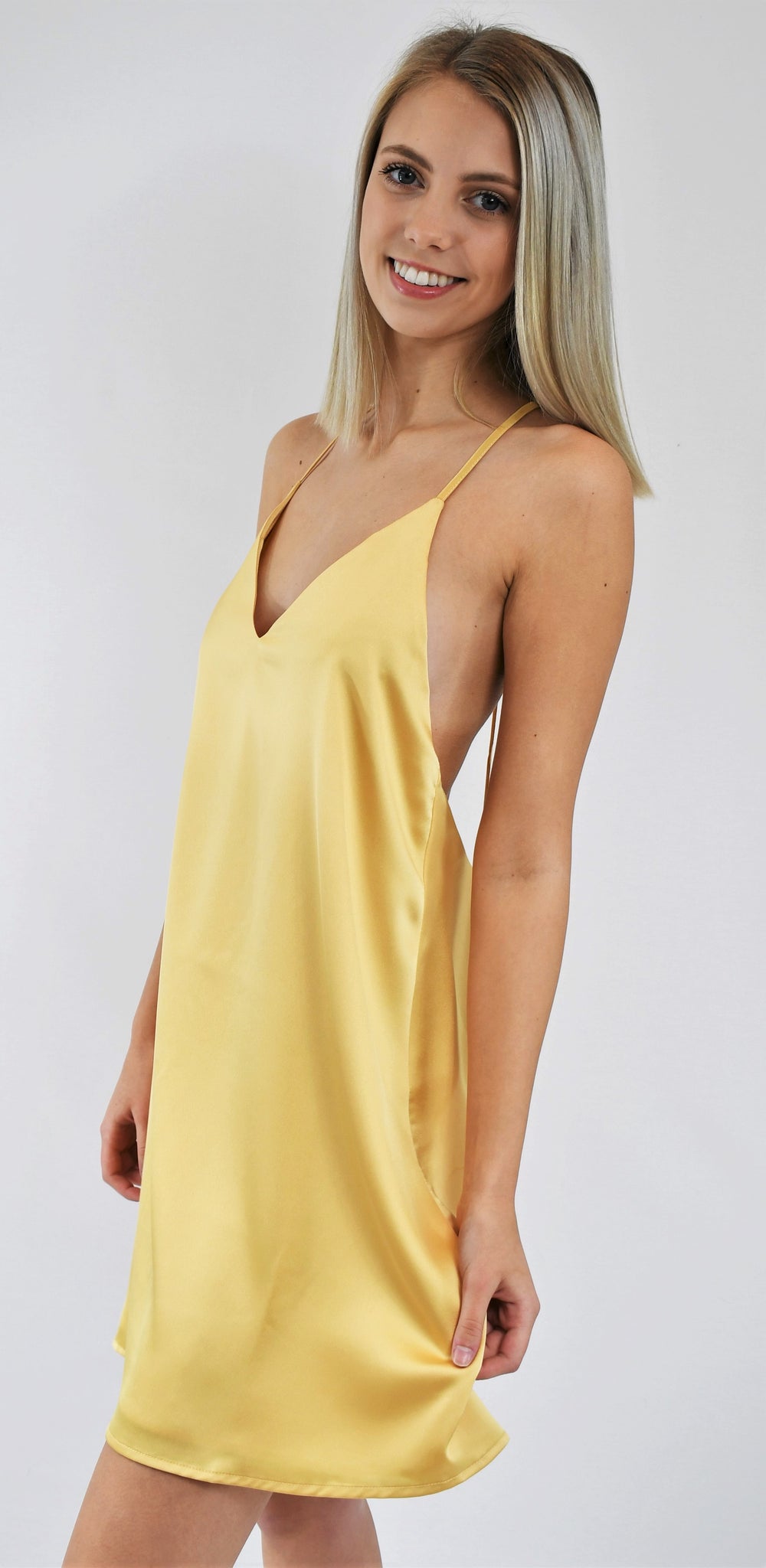 Soft as Butter Silk Trapeze Dress The Campus Colors Boutique Soft as Butter Silk Trapeze Dress The Campus Colors Boutique