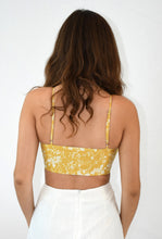 Load image into Gallery viewer, Floral Front Tie Bandeau