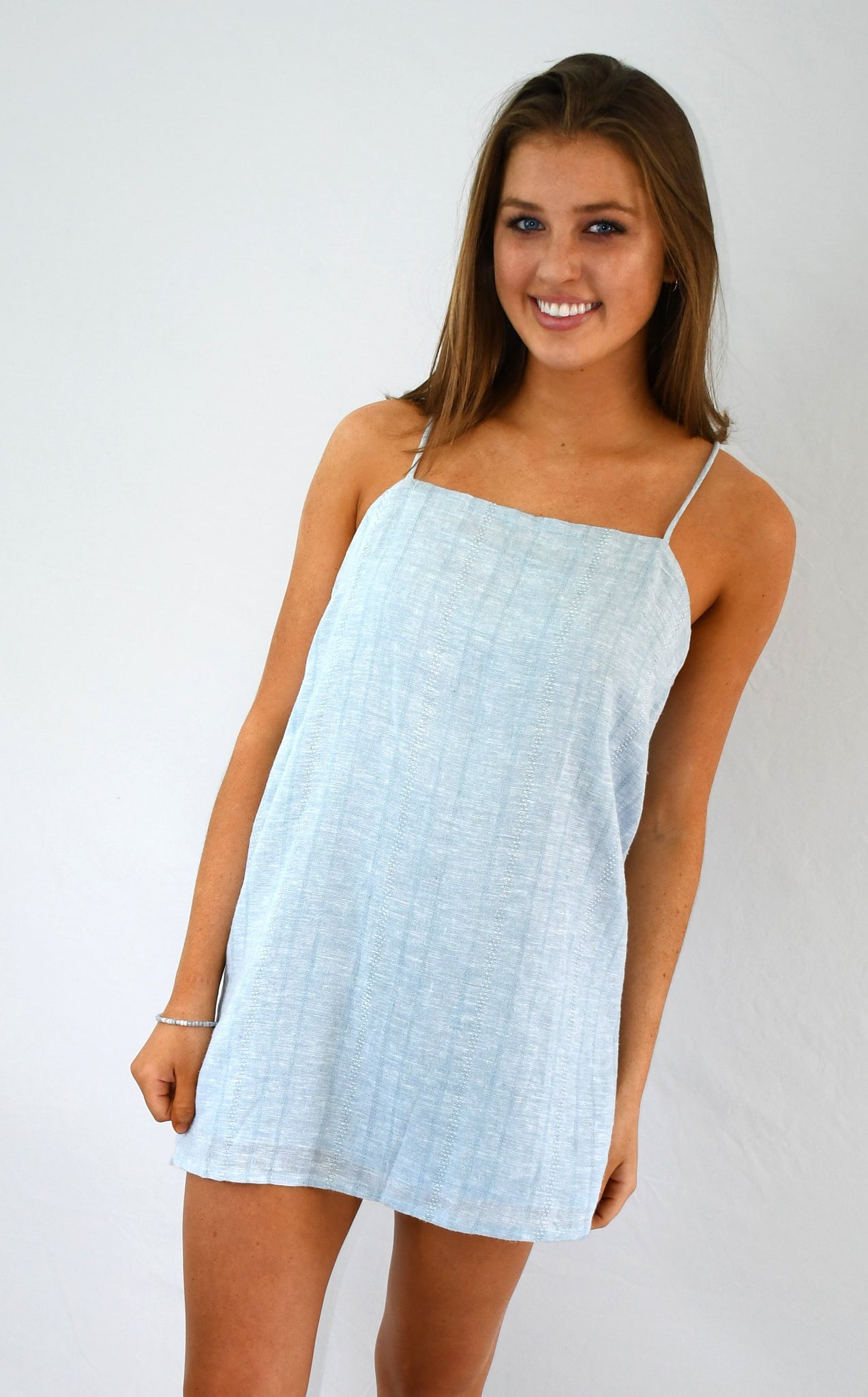 Solid Fit Linen Mini Shift Dress The Campus Colors Boutique Solid Fit Linen Mini Shift Dress The Campus Colors Boutique